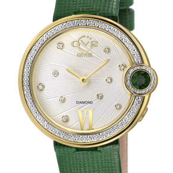GV2 Perugia Gemstone Diamond Watch 37 mm